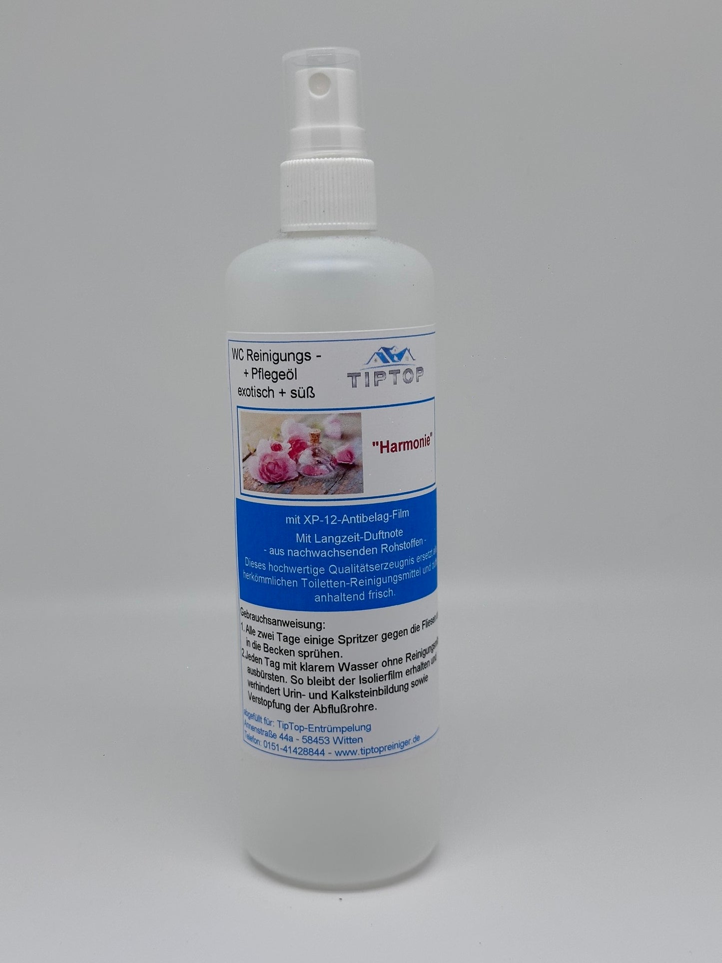 TipTop WC Reinigungs- und Pflegeöl - 250ml - exotisch + süß - mehrere Duftnoten zur Auswahl