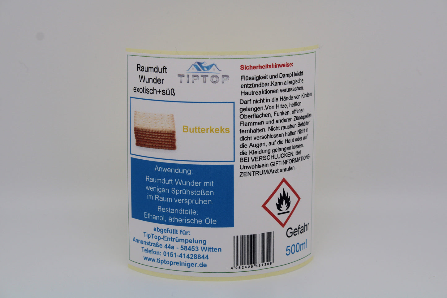 Raumduft-Wunder - 500 ml - exotisch + süß - mehrere Duftnoten zur Auswahl