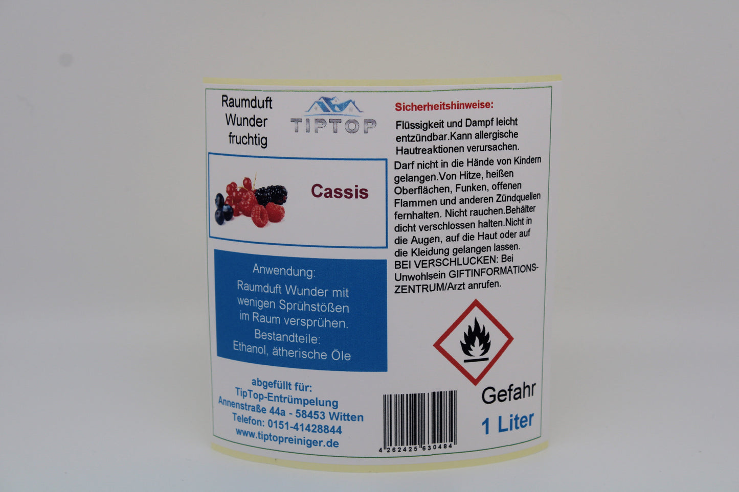 Raumduft - Wunder - 1 Liter- fruchtig - mehrere Duftnoten zur Auswahl