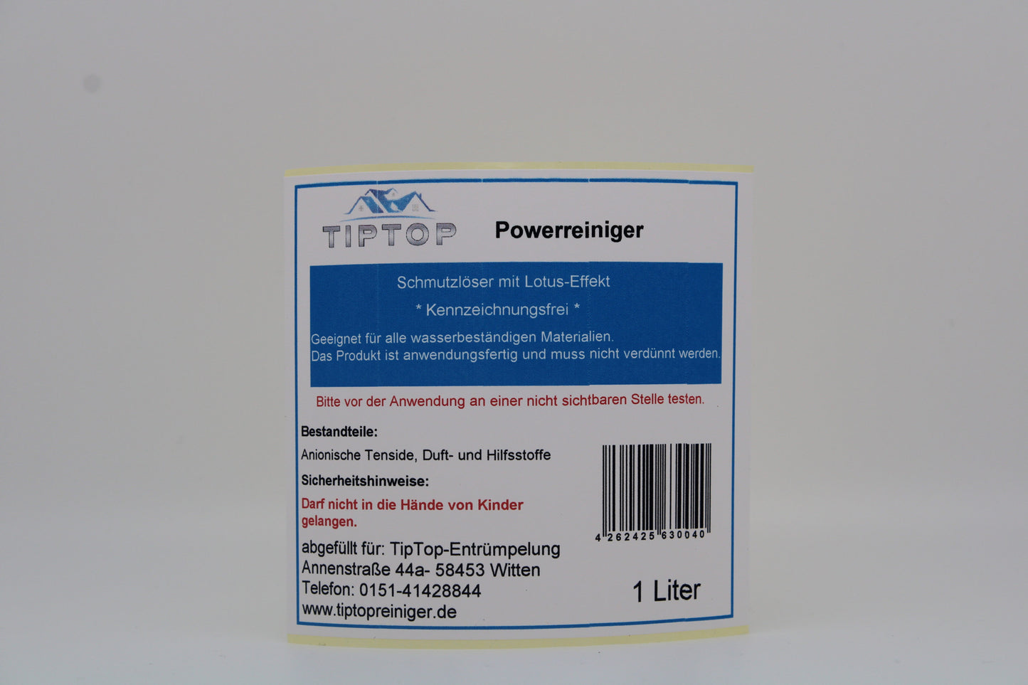 Sonderaktion Glasreiniger Hochkonzentrat 1L und Powerreiniger 1L