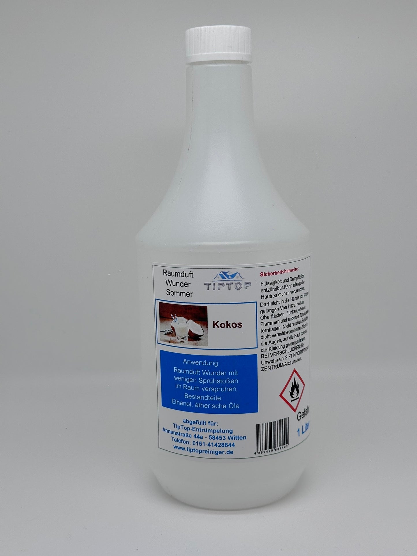 Raumduft-Wunder - 1 Liter - Sommer - mehrere Duftnoten zur Auswahl