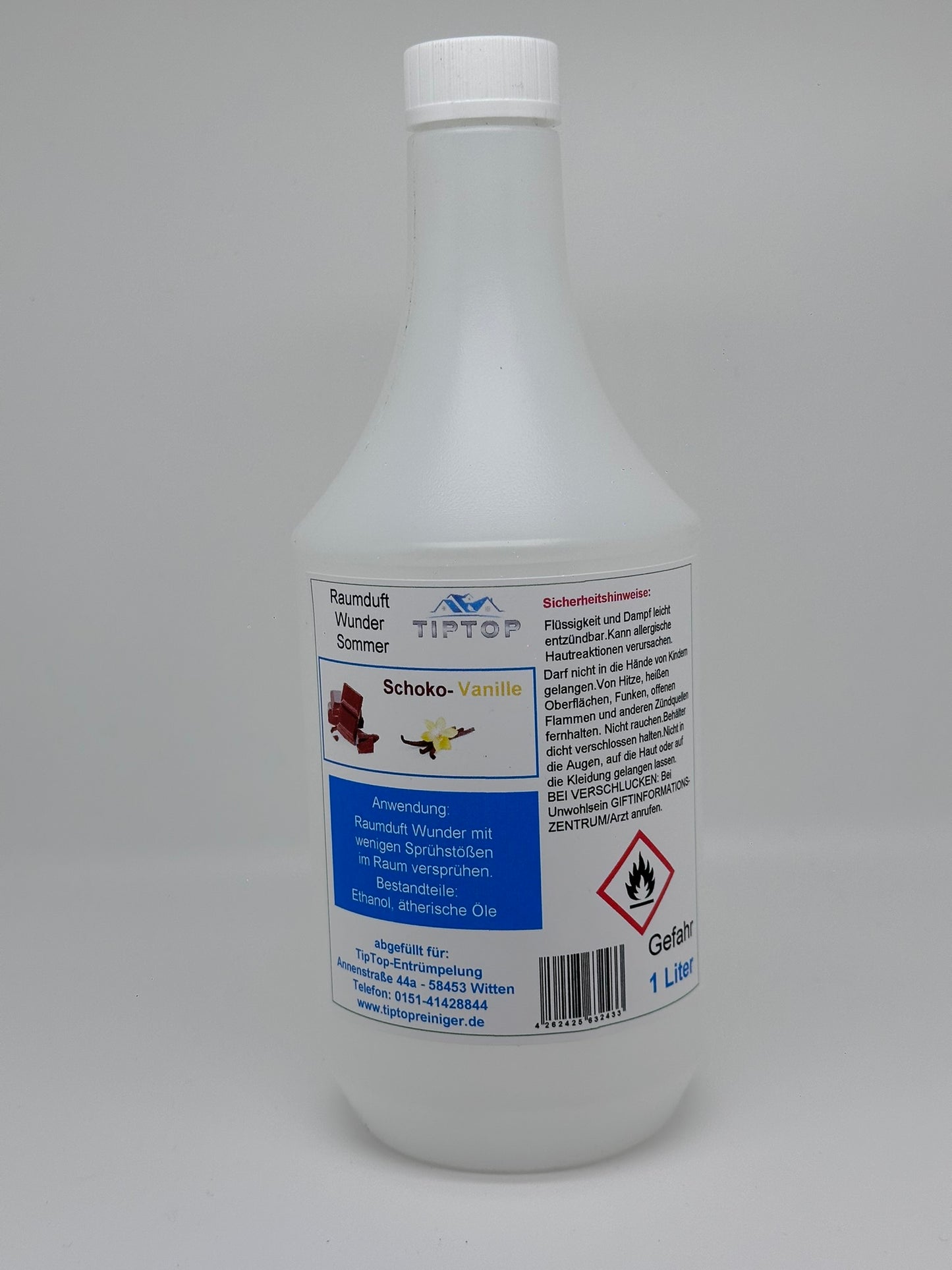 Raumduft-Wunder - 1 Liter - Sommer - mehrere Duftnoten zur Auswahl