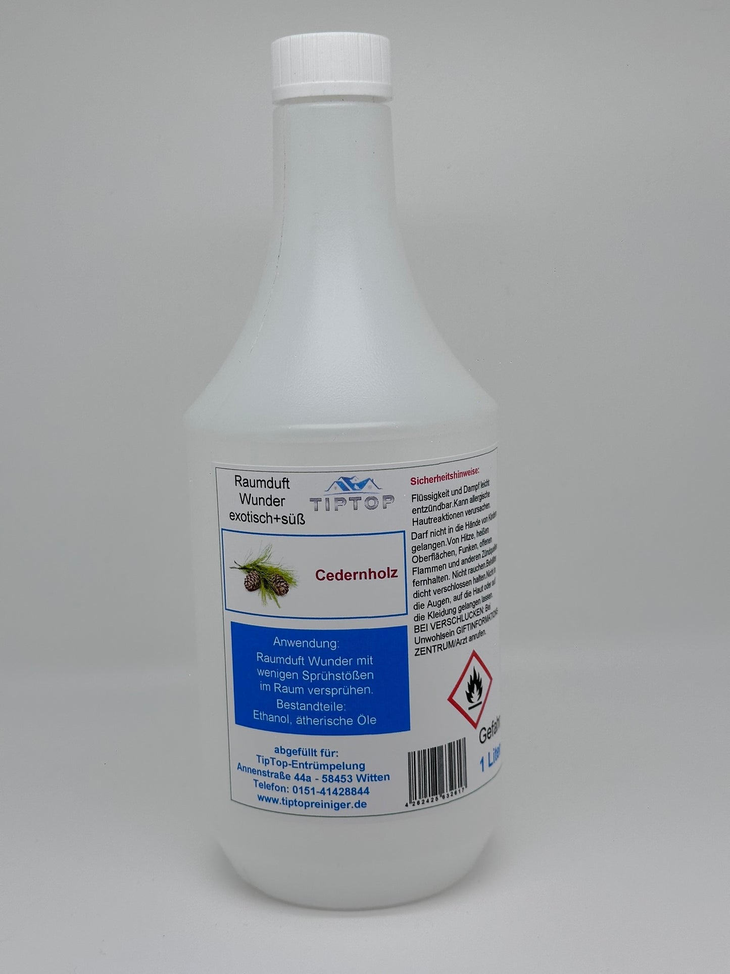 Raumduft-Wunder - 1 Liter - exotisch + süß - mehrere Duftnoten zur Auswahl