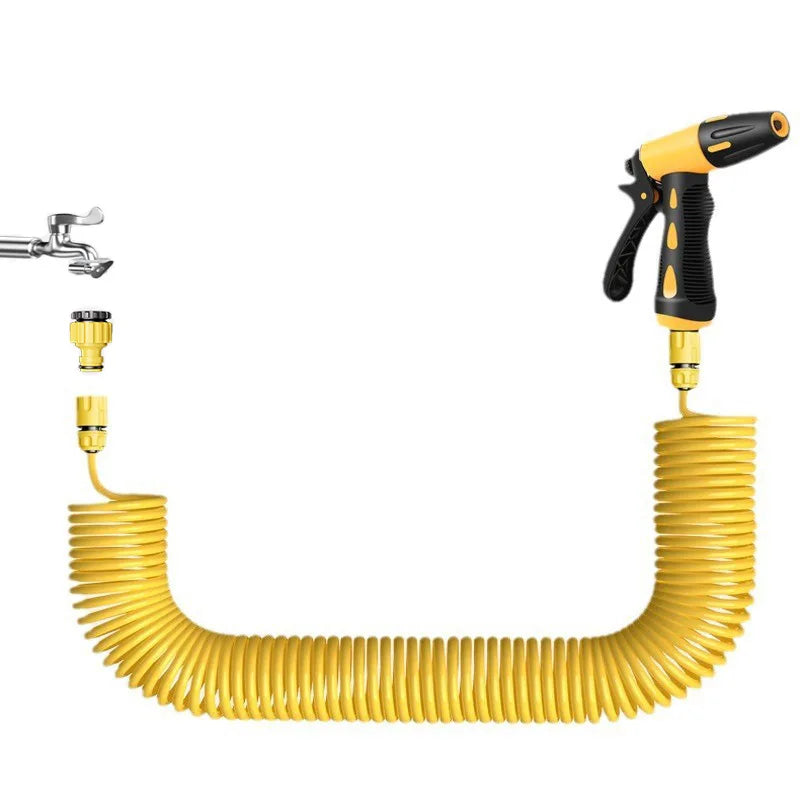 10–30 Meter Teleskop-Wasserleitung mit Hochdruckdüse, Autowaschwerkzeug-Set, Verlängerungsschlauch, Wasserschlauch für Druckreiniger