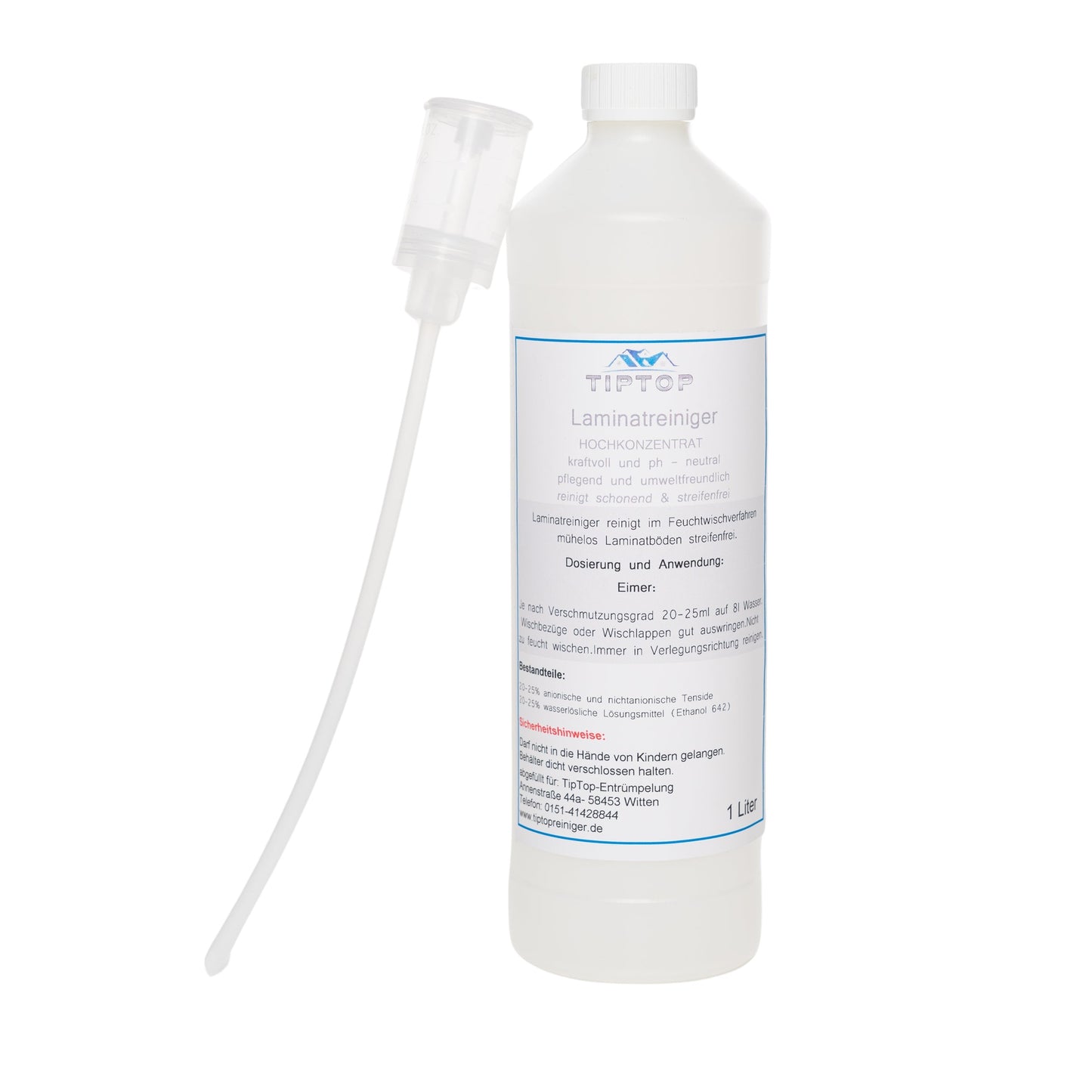 TIPTOP Laminatreiniger Hochkonzentrat 1 L PH-Neutral