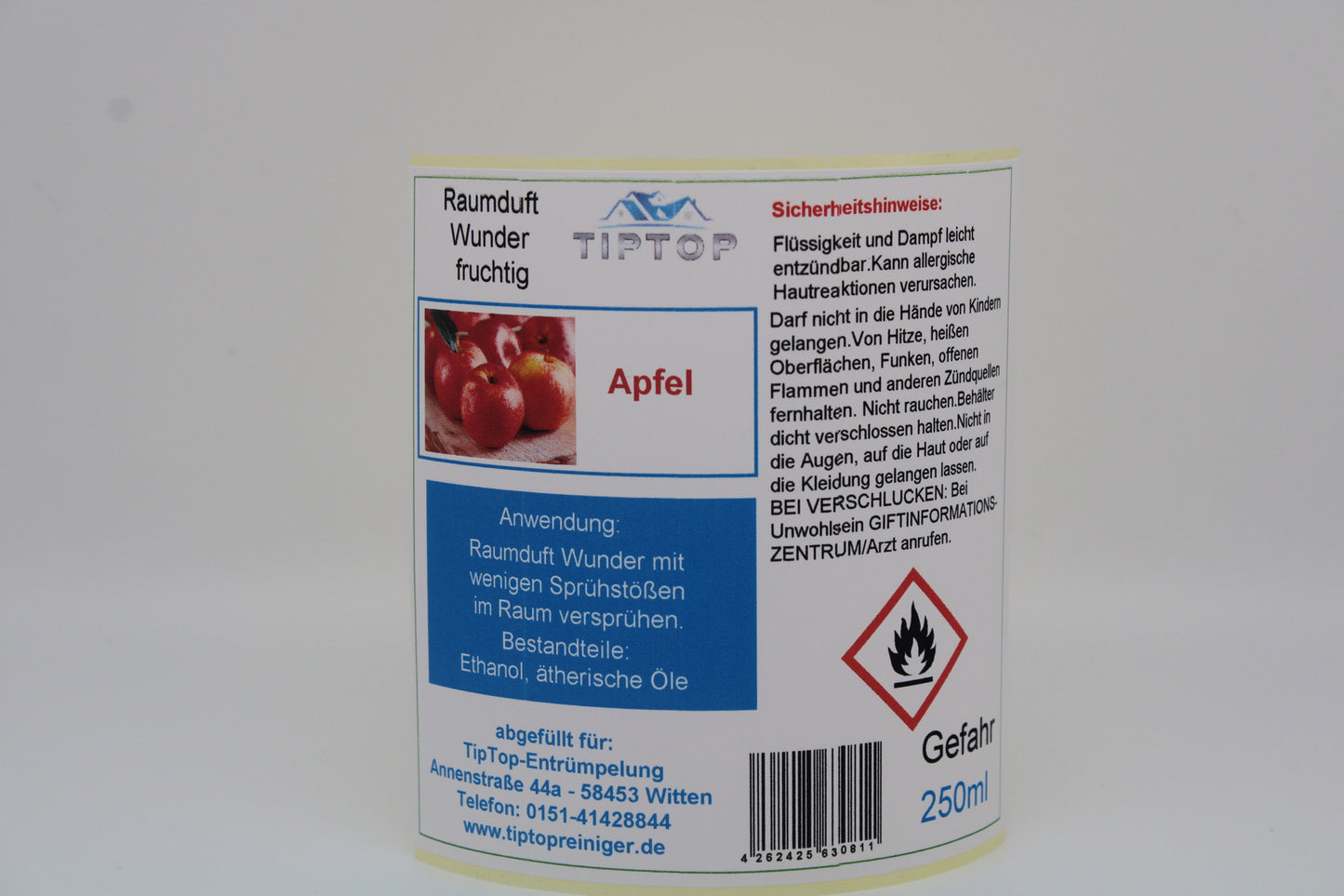 Raumduft - Wunder - 250ml - fruchtig - mehrere Duftnoten zur Auswahl