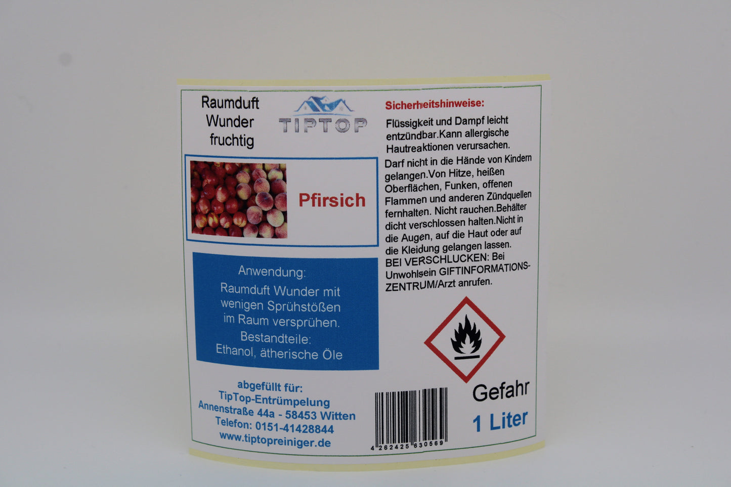 Raumduft - Wunder - 1 Liter- fruchtig - mehrere Duftnoten zur Auswahl