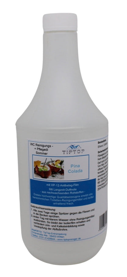 TIPTOP WC Reinigungs- und Pflegeöl - Sommer -1 Liter - mehrere Duftnoten zur Auswahl