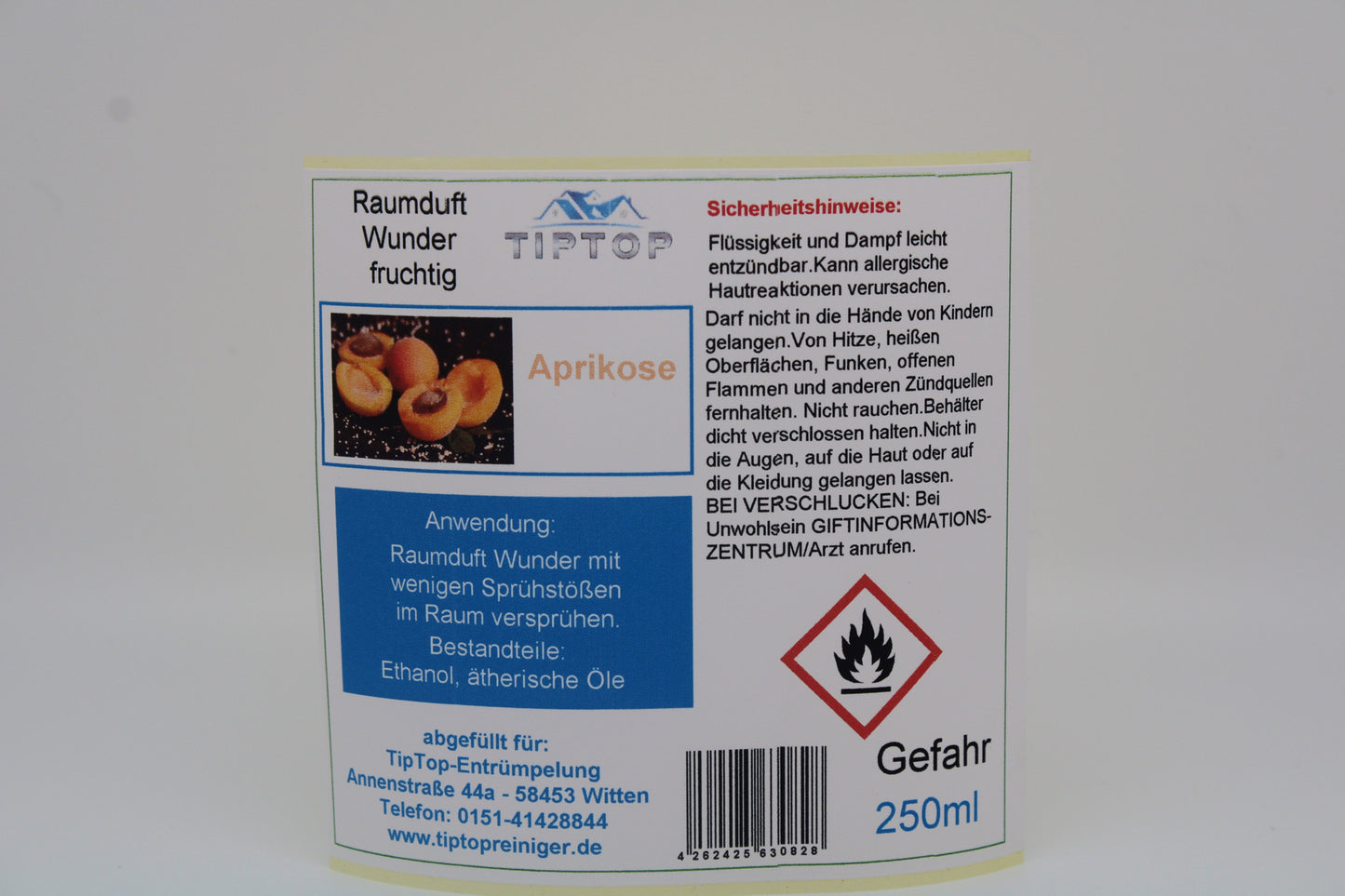 Raumduft - Wunder - 250ml - fruchtig - mehrere Duftnoten zur Auswahl